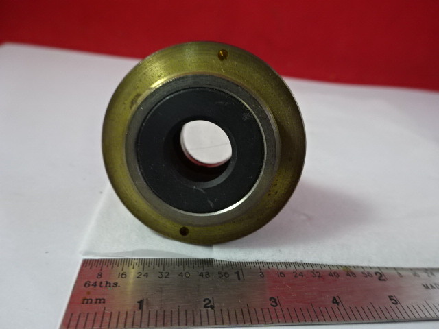 MICROSCOPE PART CONVERGING LENS CAMERA ADAPTOR UNKNOWN OPTICS AS IS &55R-A-06