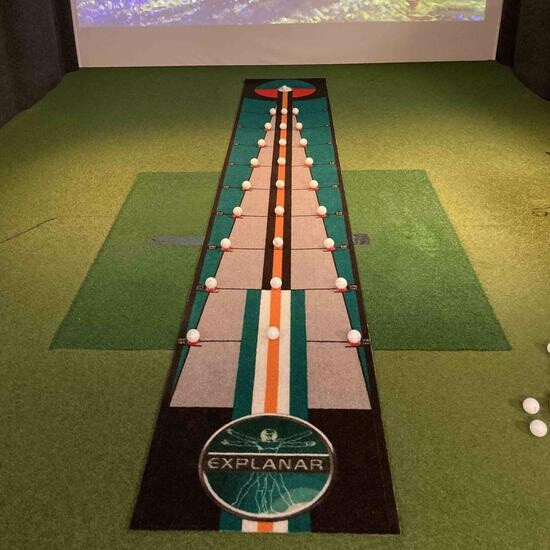 Explanar Golf Putting Mat - 10 Feet (3 Meter) - True Roll Golf Putting Mat