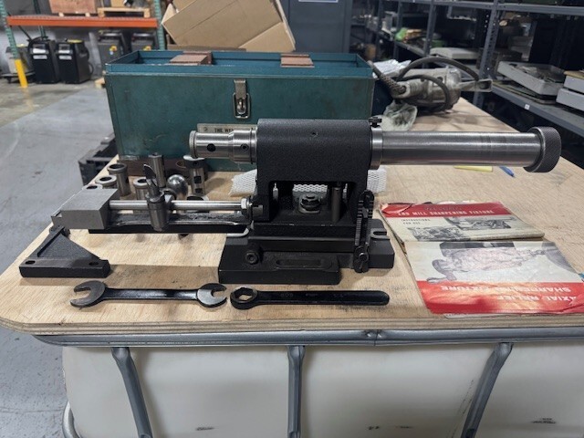 Weldon Tool End Mill Sharpener with Sub-base