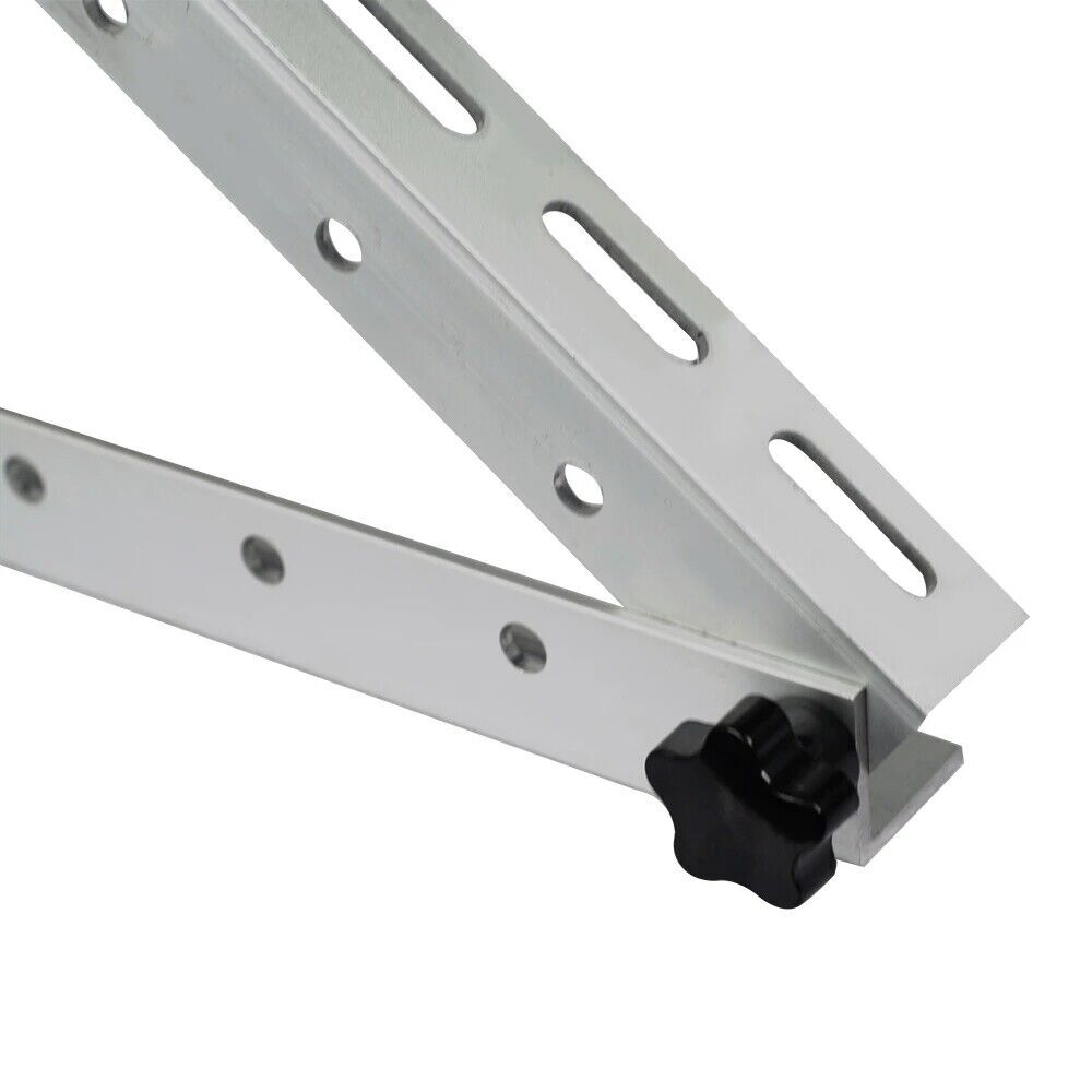 4x Solar Panel RV Tilt Mount Brackets Boat Rooftop Flat Surface Adjustable Frame