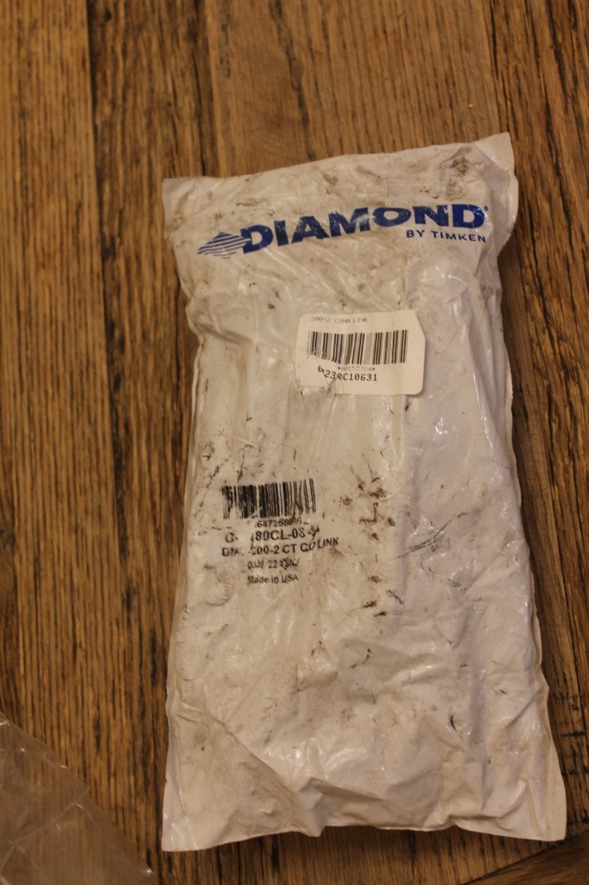 DIAMOND CONNECTING LINK, COTTER TYPE, 200-2, C6480CL-08-P