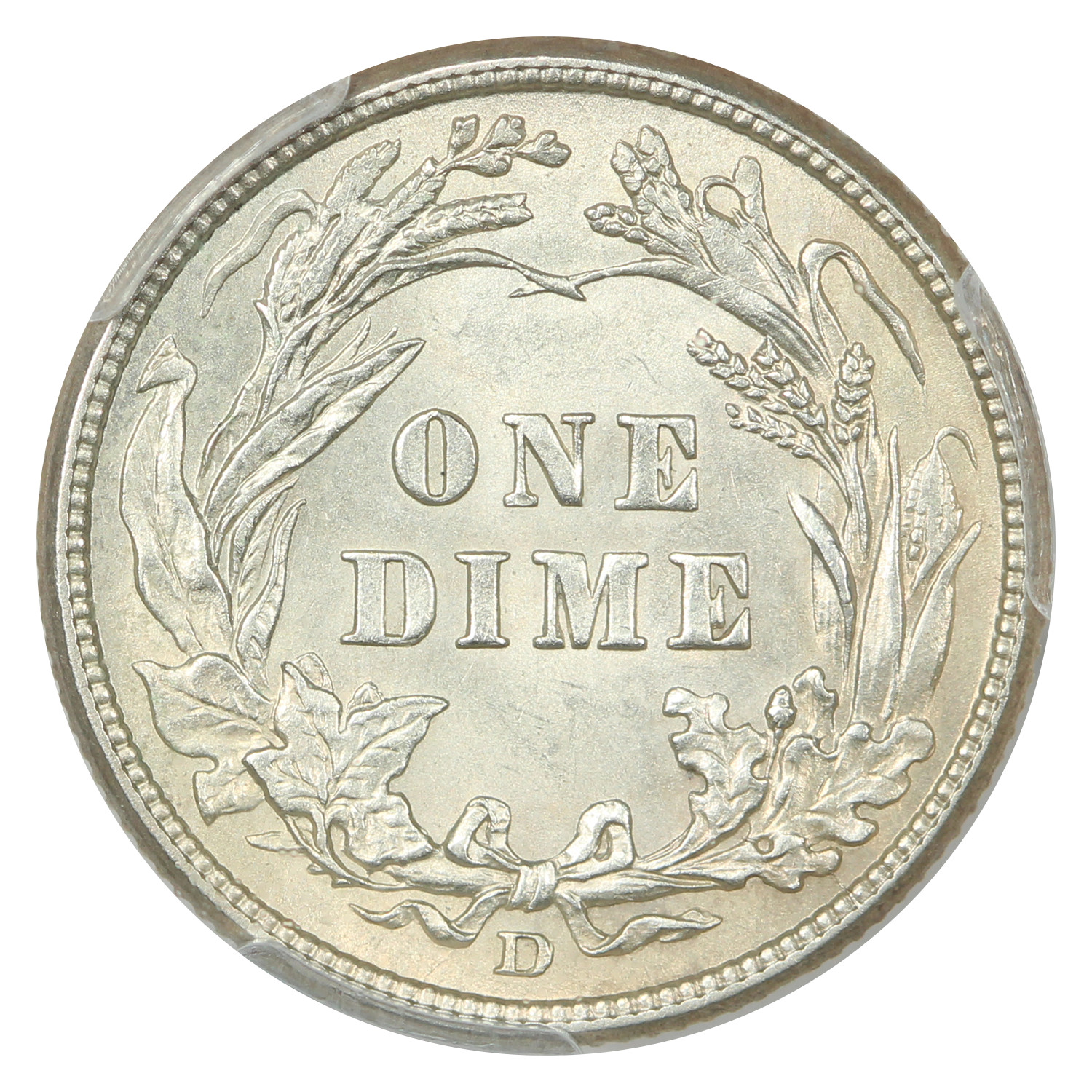 1912-D 10C PCGS MS62 - Barber Dime