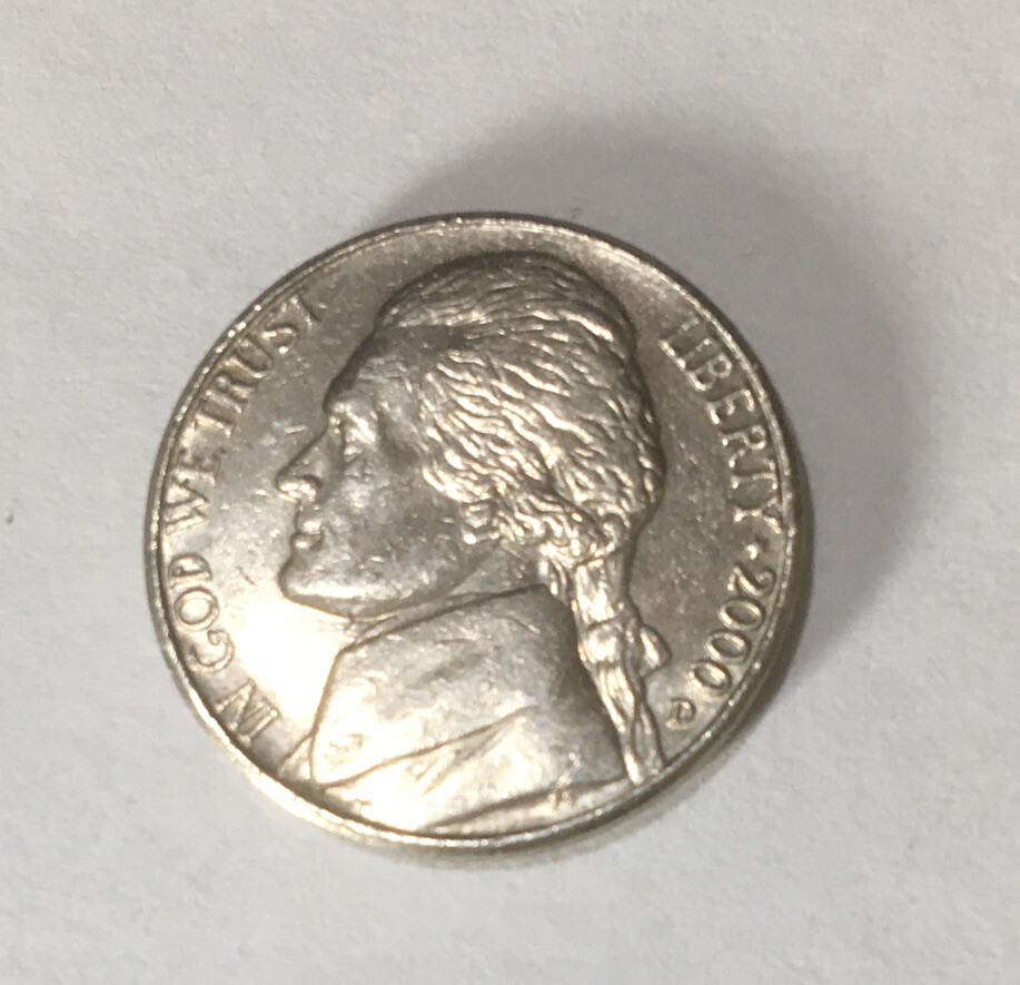 2000 D Jefferson Nickel Ave Circulation
