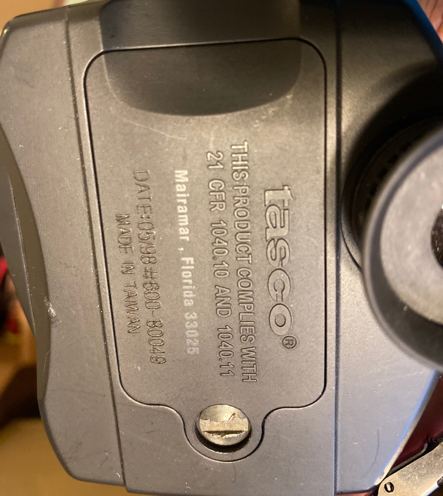 Tasco Lasersite Rangefinder 600 With Case Tested