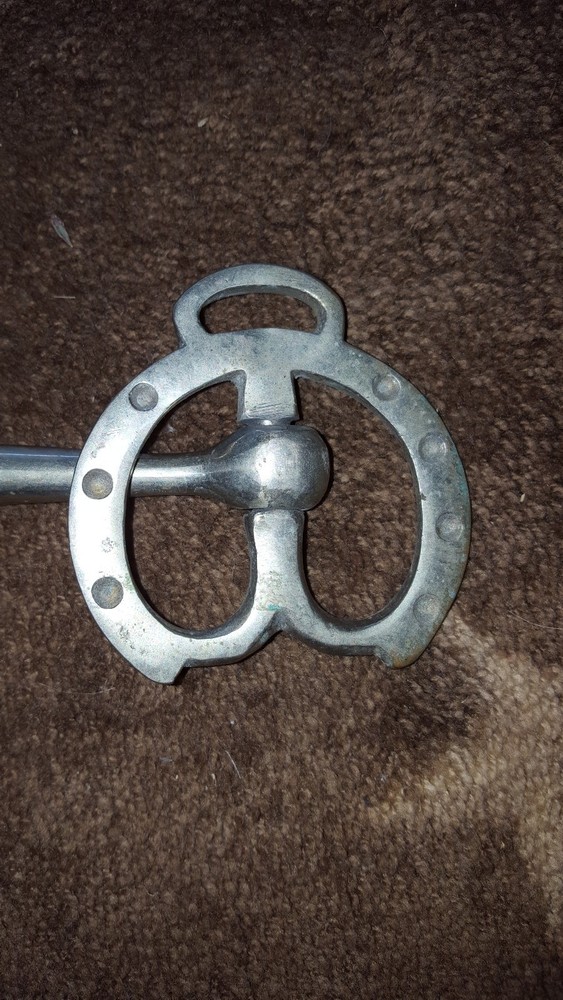 Blue Ribbon 4" Straight Bar Bit Solid Nickel Silver