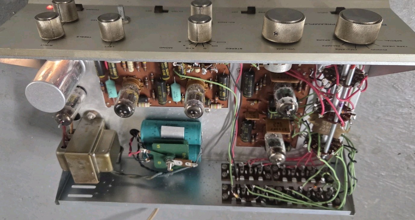 Vintage Dyna PAS Vacuum Tube Stereo Preamplifier Amplifier Amp Dynaco HiFi