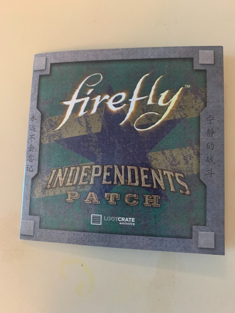 New! 2016 FIREFLY Independents Patch Loot Crate