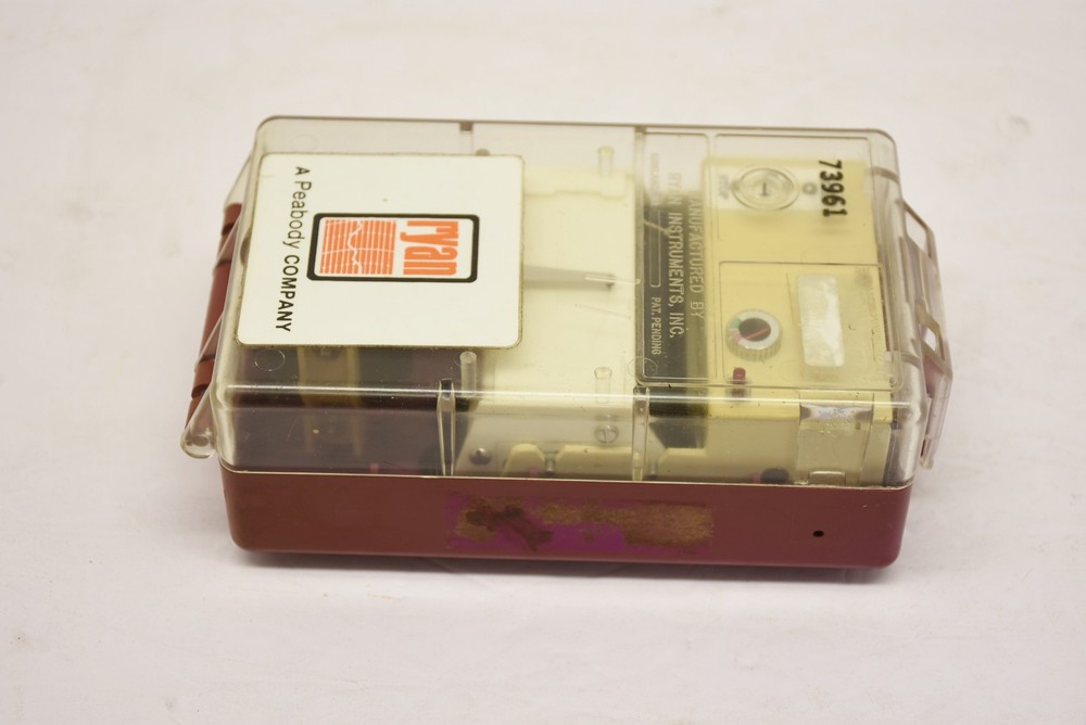 Ryan Instruments Peabody Analog Temperature Chart Recorder Thermograph