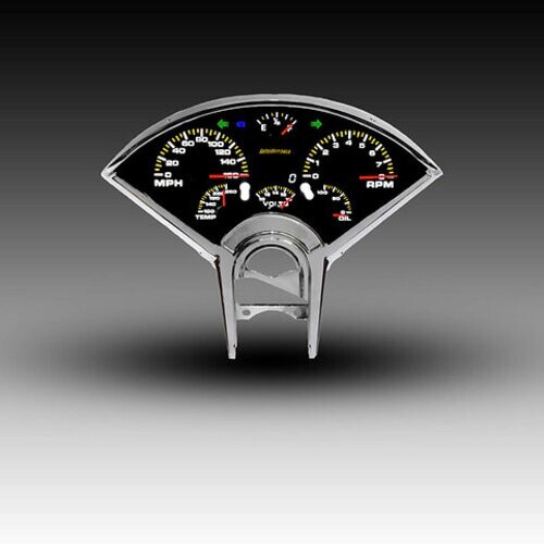 1955-1956 Chevy Bel Air Analog Gauge Cluster Replacement, Made in USA