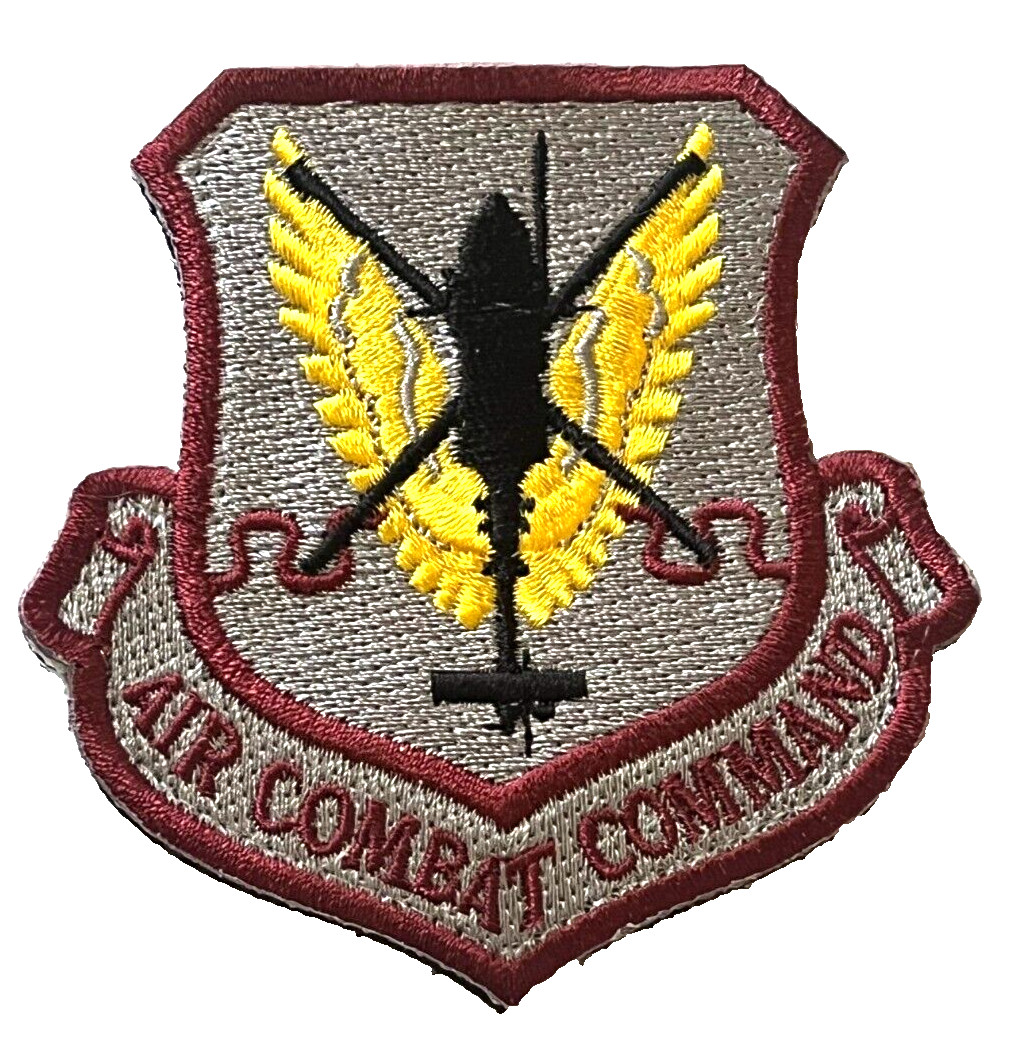 U.S. AIR FORCE 55th RESCUE SQ (RQS) AIR COMBAT COMMAND PATCH  (AFK) HELICOPTER