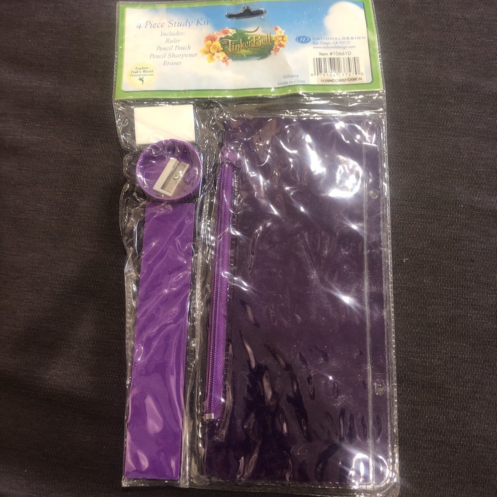 Disney Fairies Tinker 4 Piece Study Kit