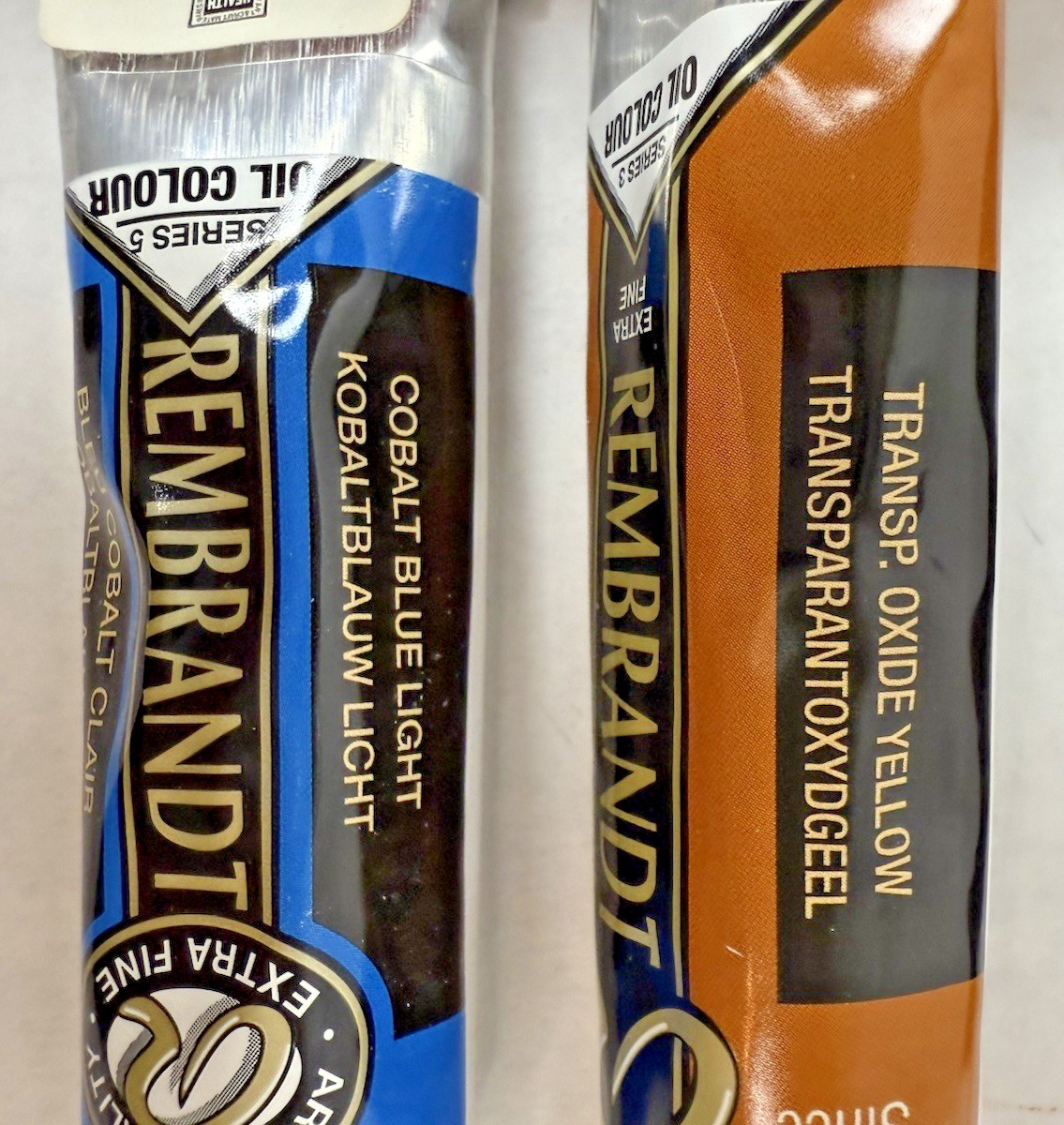 Royal Talens Rembrandt Oil Colour Set of 2--SEE PHOTOS