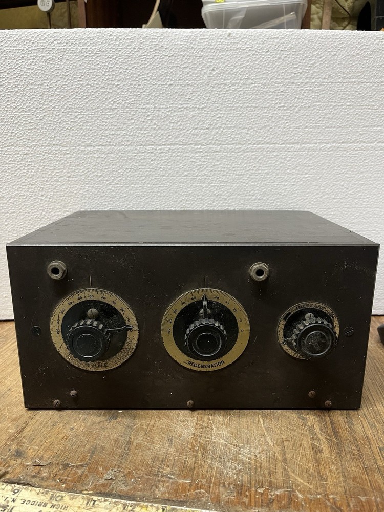 cutting & washington radio corp type 15 untested Has Tubes