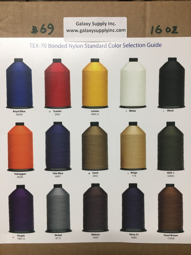 A&E Tex40 Thread White #32001 100% Spun Polyester Cone 6000 Yard. MADE IN USA