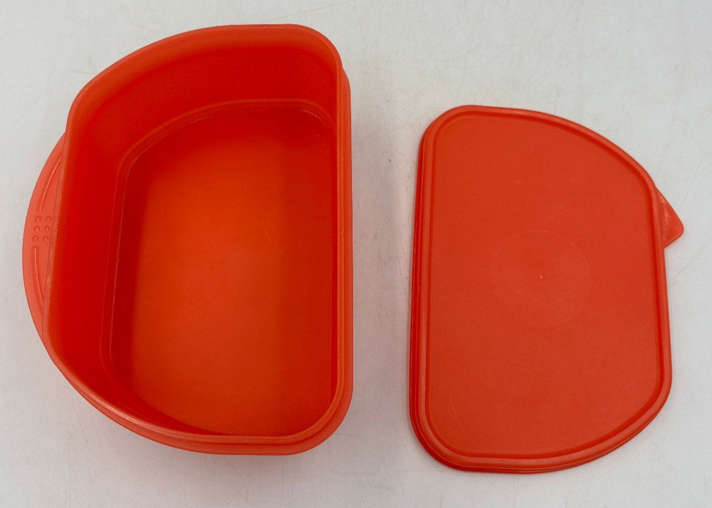 Tupperware Half Fridge Stackable Lunch Container #2797 - Red