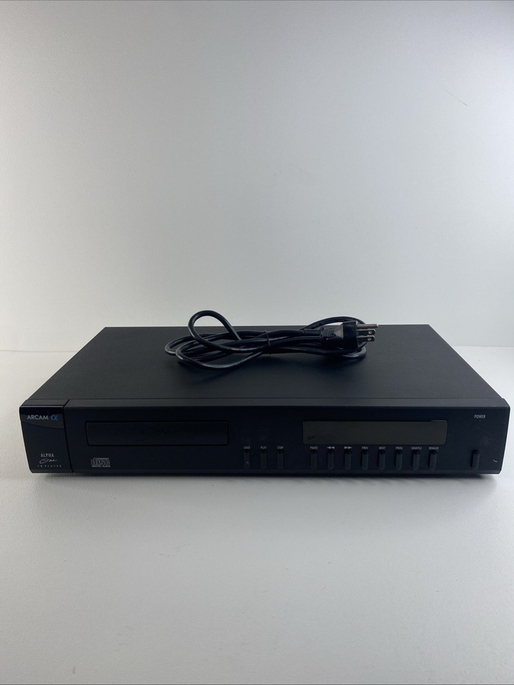 Audiophile Arcam Alpha One Compact Disc Player Tested