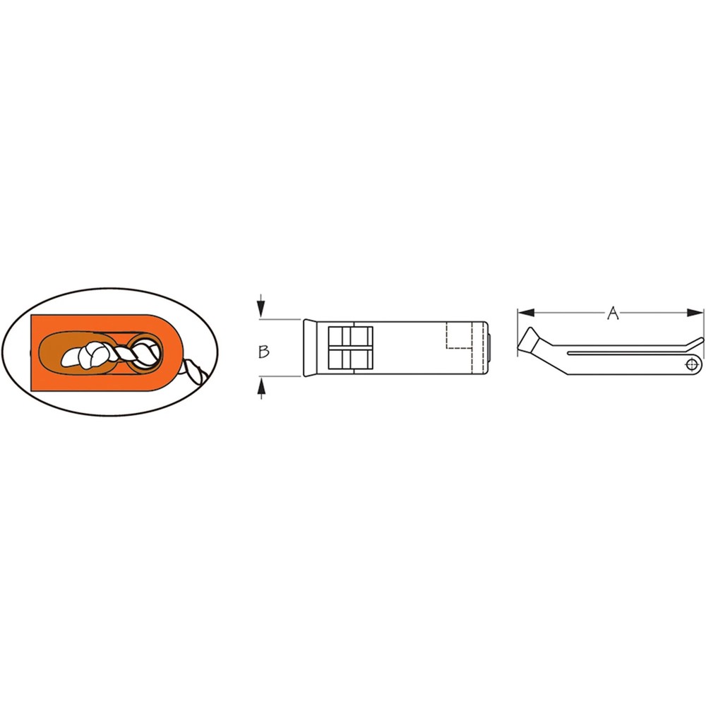 Sea-Dog Polypropylene Whistle with Lanyard