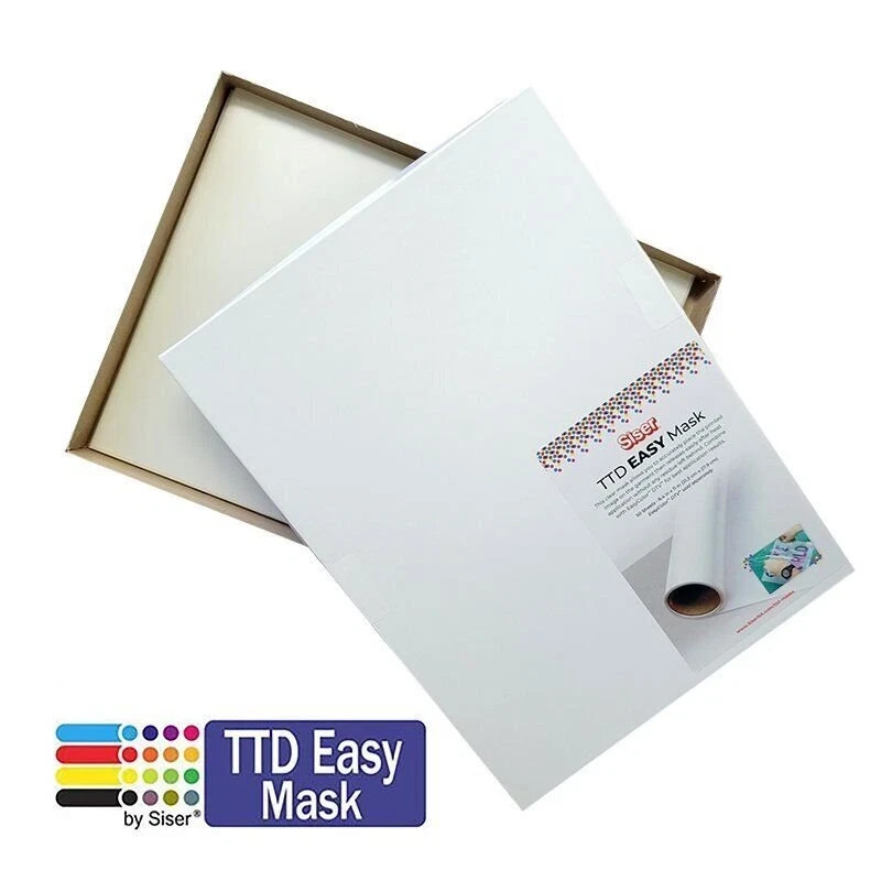 Siser TTD Easy Mask 8.4"x11" 10 Sheets Transfer Application Tape (Pack)