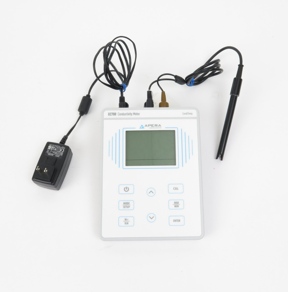 Apera Instruments EC700 Benchtop Conductivity Meter TDS / Salinity / Temp 702