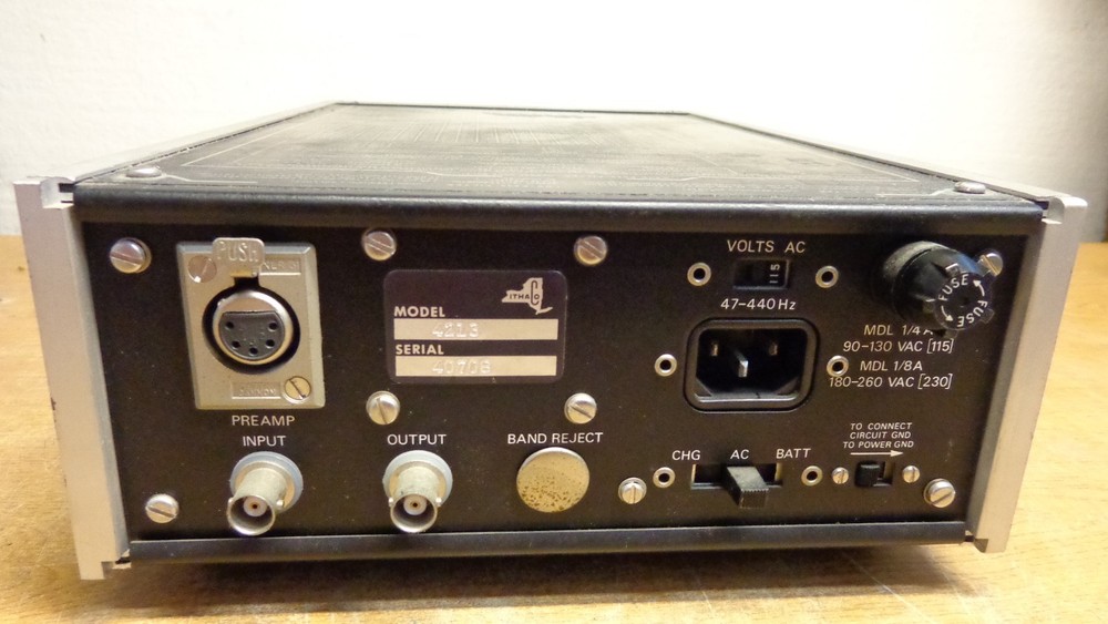 Ithaco Electronic Filter Model 4213