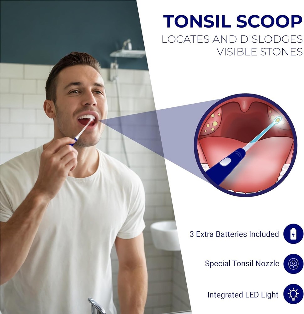 Oravix Tonsil Stone Vacuum, Remover Vacuum Suction, Tonsil...