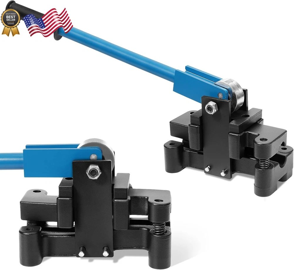 Dual Size Conduit Offset Bender 2 in 1 Both ½“& ¾” EMT Ensuring Precise Blue NEW