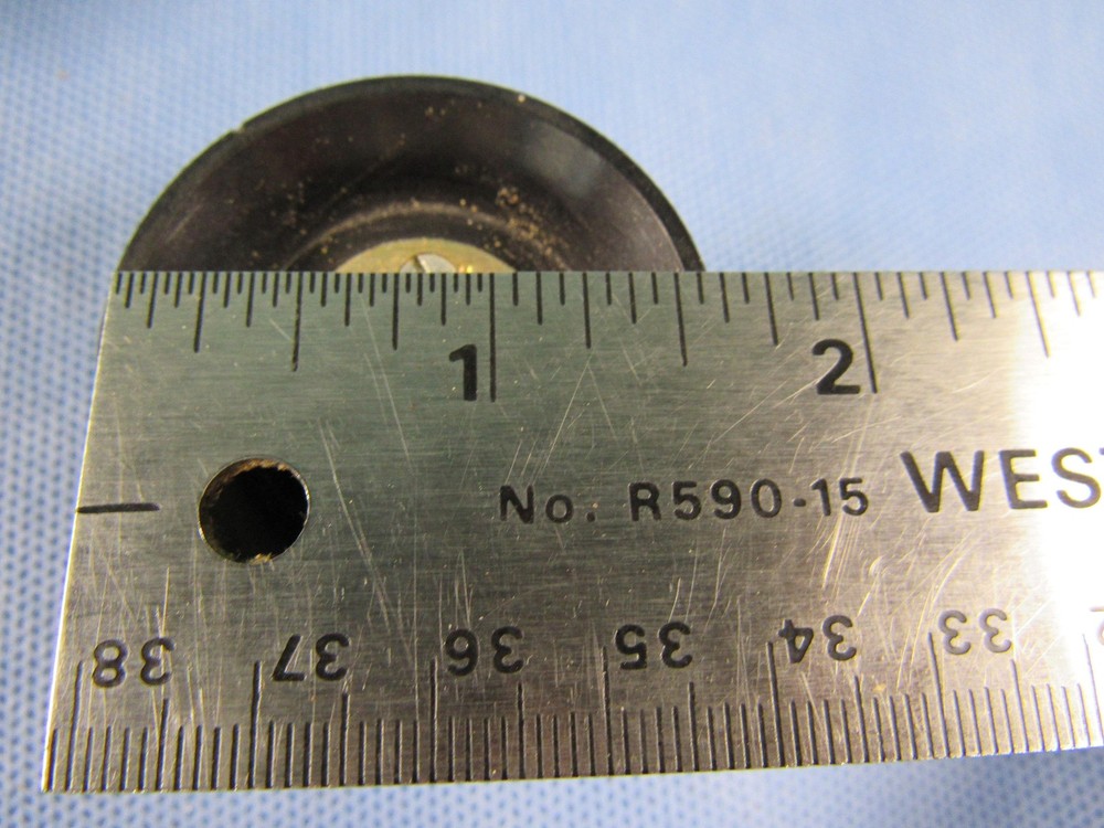 Vtg. Black Bakelite Skirted Scallop Pointer Control Knobs Lot 5 Radio Amp Audio