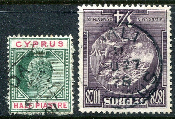 CYPRUS: (17502) DALI postmark/cancel 1928
