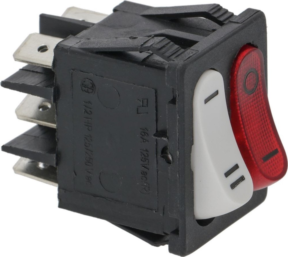 PAVONI DOUBLE BIPOLAR SWITCH 16A 120V-220V