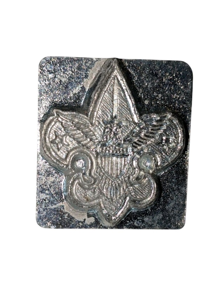 Craftool Boy Scout Eagle Fleur De Lis BSA 1" Leather Stamp