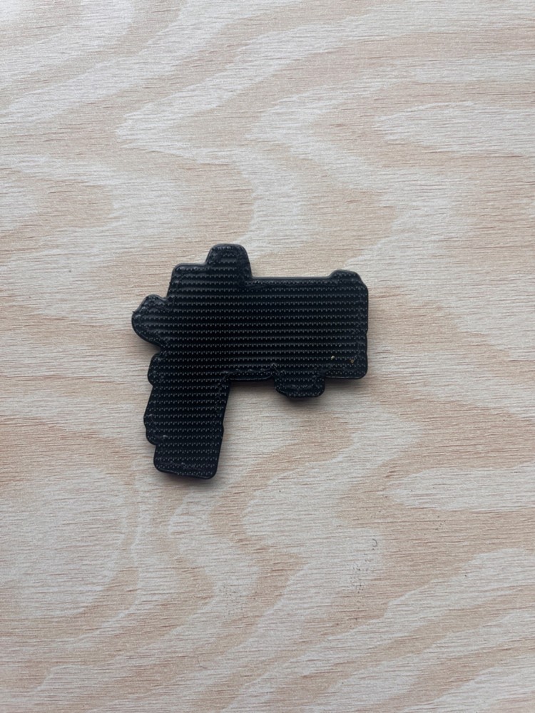 Ported 2011 Morale Patch 2011 Silhouette Hook And Loop PVC Premium Patches