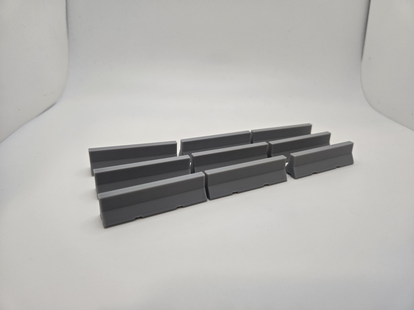 1/64 Scale Jersey Barriers *9 Pack*