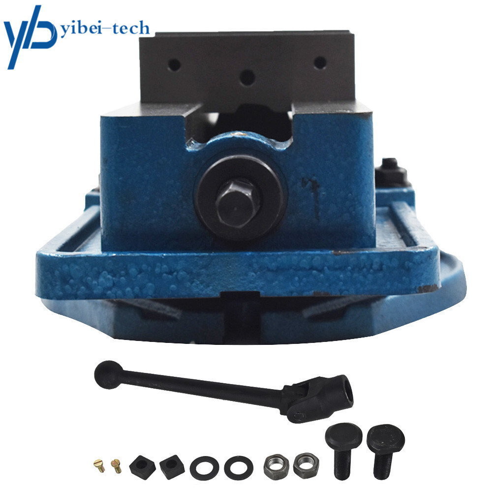 4'' Lockdown Vise Precision CNC Milling Machine Bench Clamping Vice W/Base