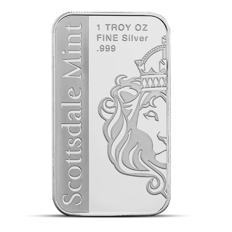 1 oz Virginia State Flag Silver Bar (Colored)