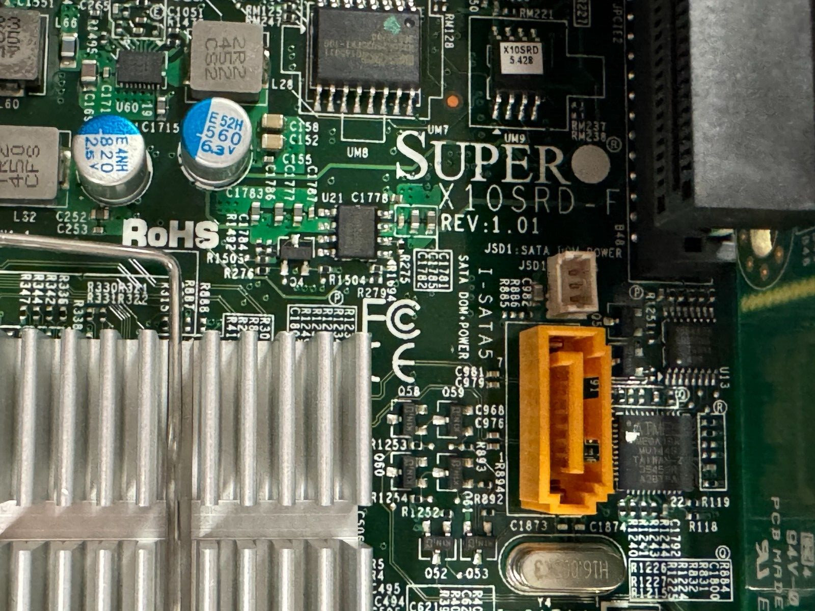 Supermicro X10SRD-F LGA 2011 E5-2600 V4 / E5-1600 V4 DDR4 for 5038MR-H8TRF