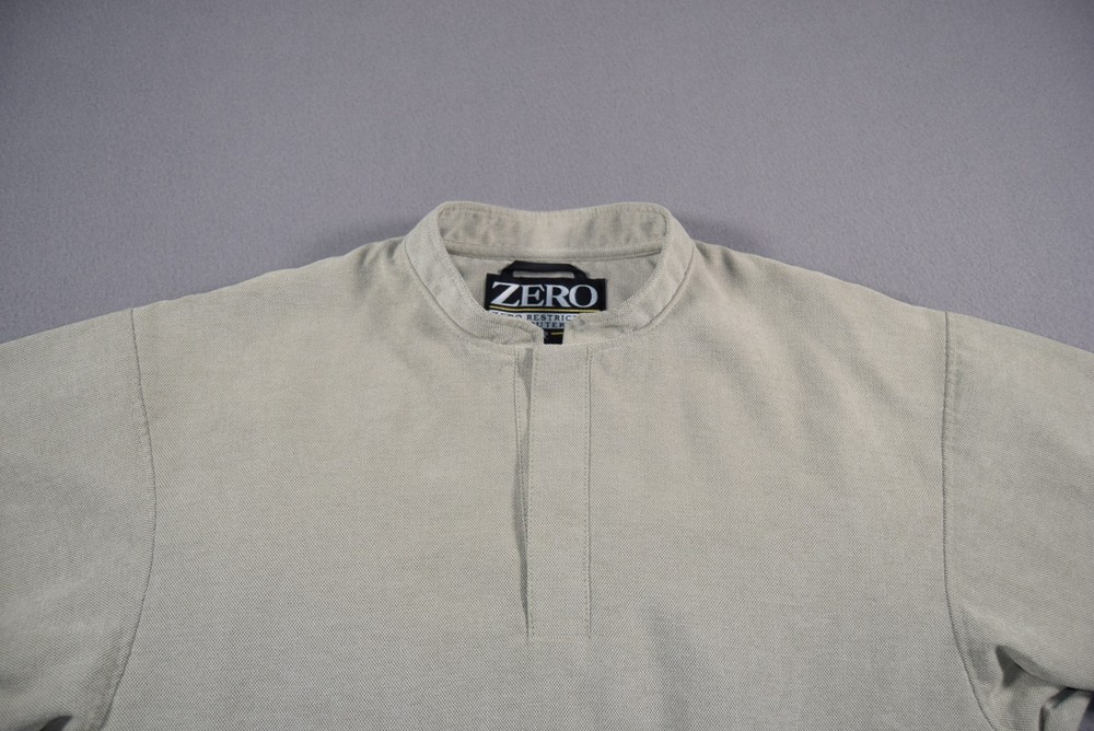 Zero Restriction Jacket Mens Small Khaki Woven Golf Outerwear Pullover Bomber