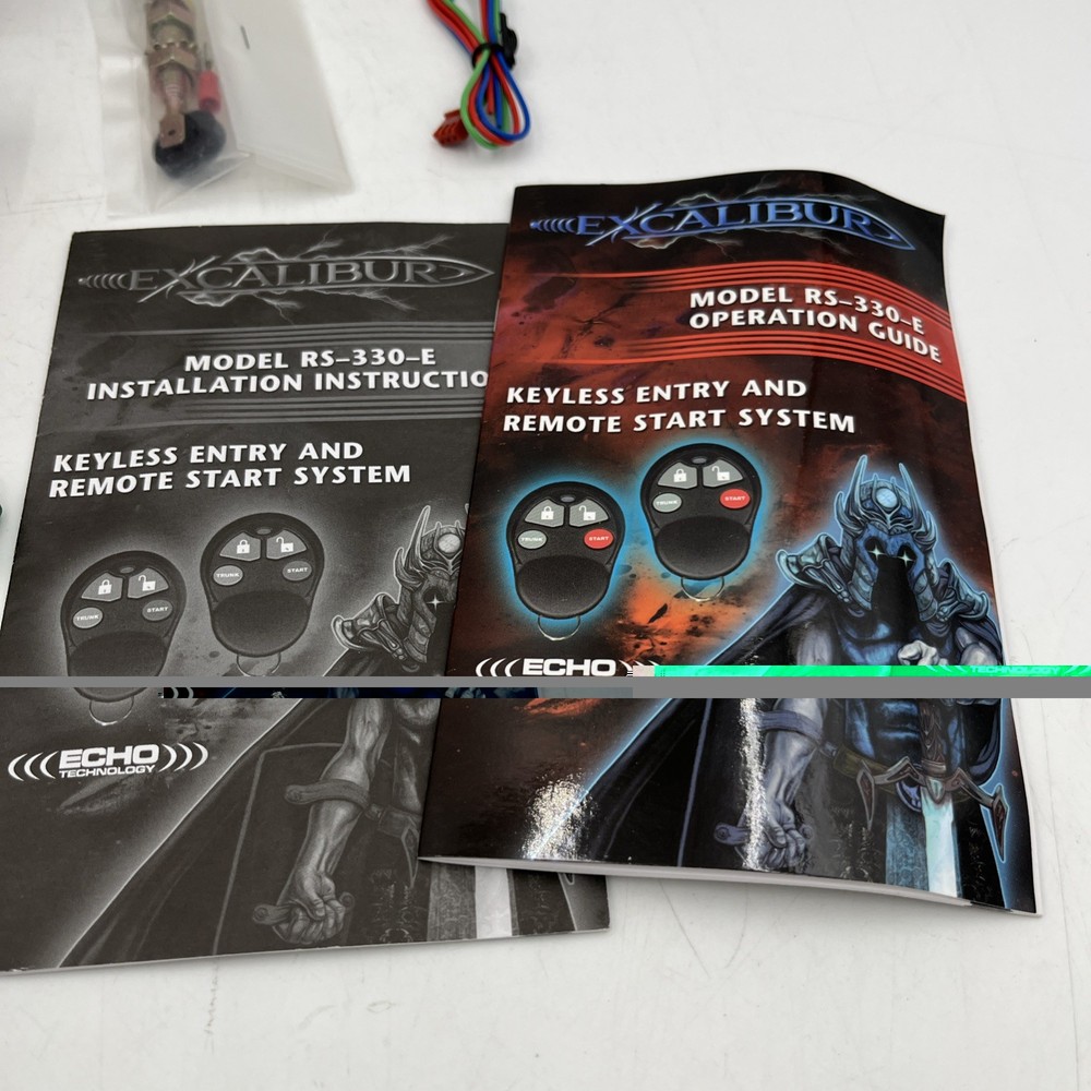 Excalibur RS-330-E Keyless Entry Remote Start - Vehicle Security 2 Remotes