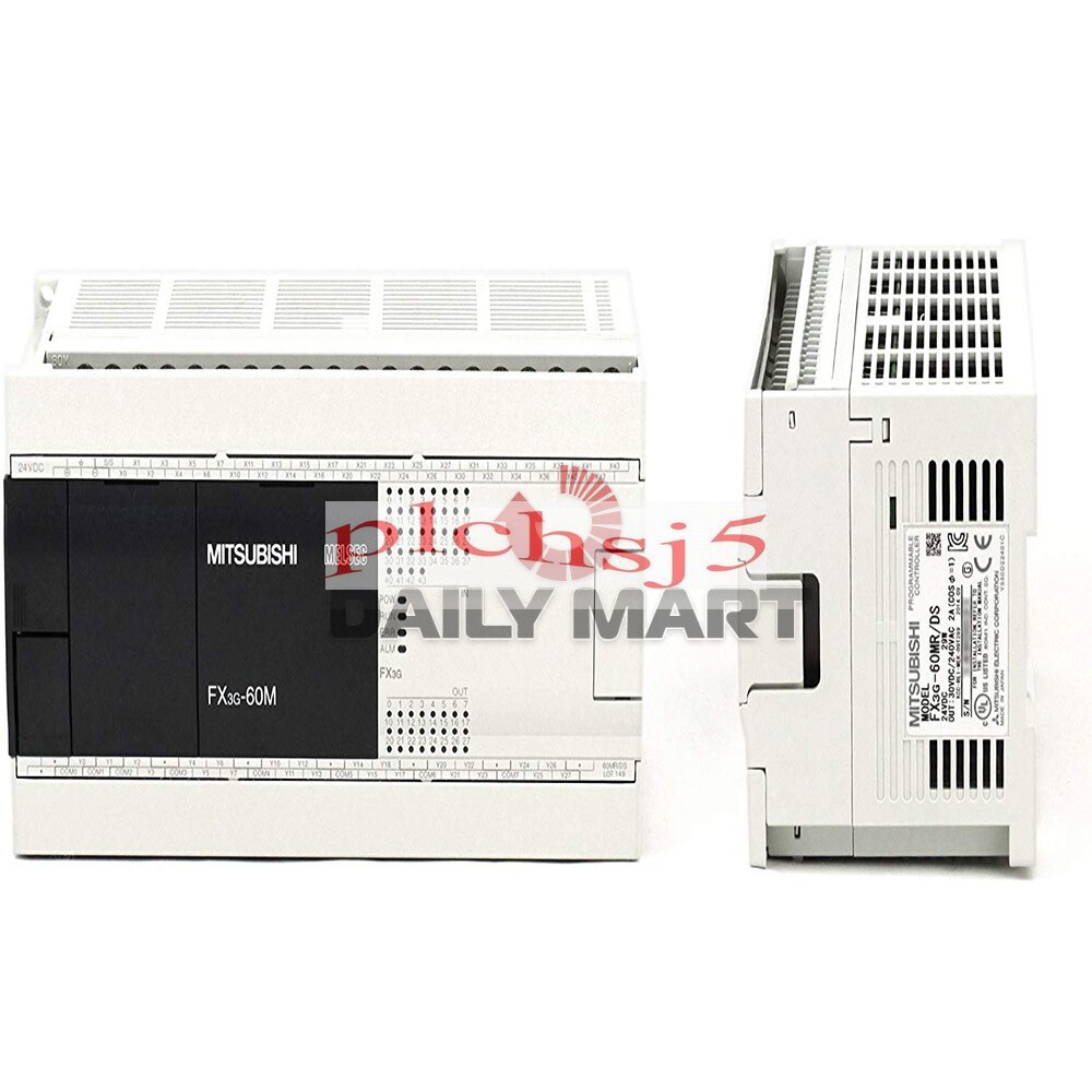 New In Box MITSUBISHI FX3G-60MR/DS Programmable Controller
