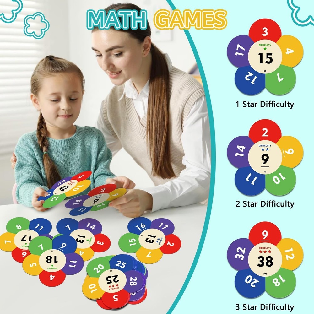 Math Game Multiplication Division STEM Toy