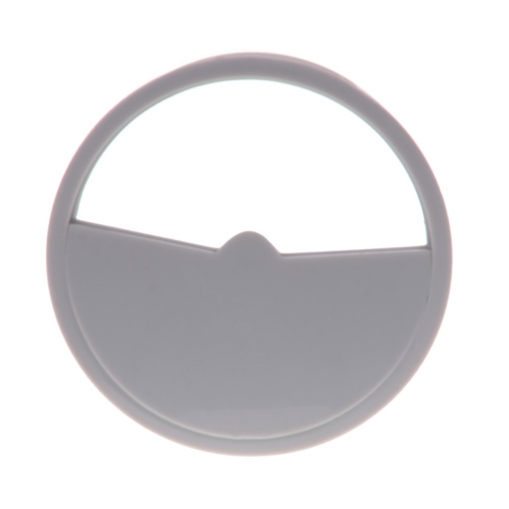 3" Grey Computer Desk Table Port Wire Cable Hole Cover Grommet