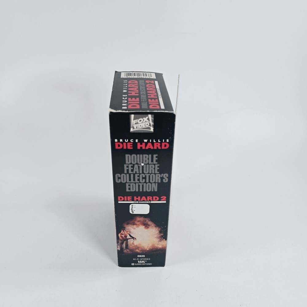 Die Hard Double Feature Collector's Edition VHS 2 Tape Set
