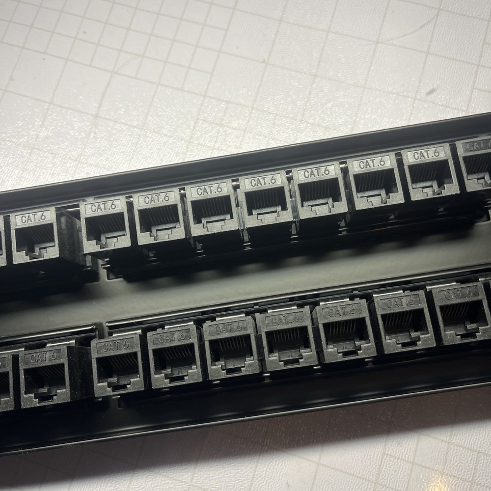 Rapink 48 Port Shielded Coupler Patch Panel