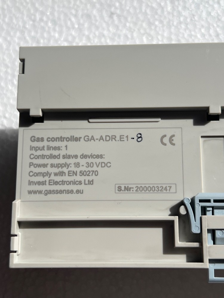 GAS SENSE GA-ADR.E01 ADRESSABLE GAS CONTROLLER GA-ADR.E1-8