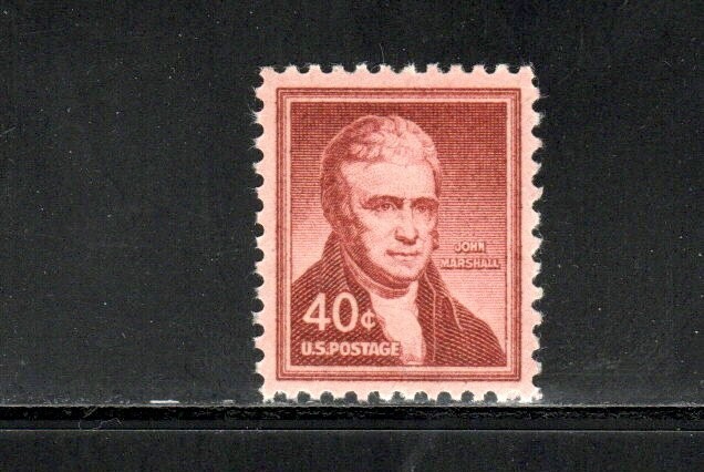 1050  * JOHN MARSHALL *   U.S. Postage Stamp  MNH