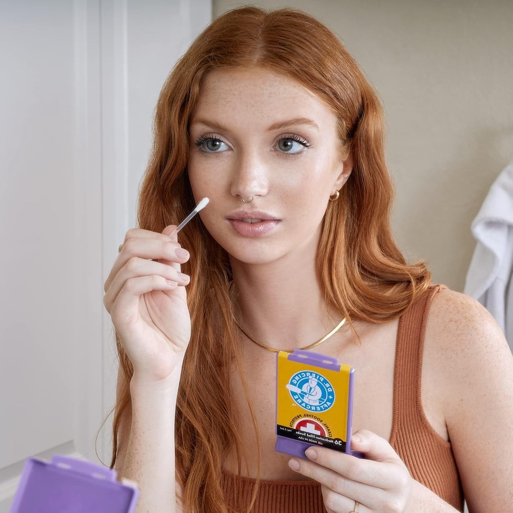 Ultimate Piercing Care Kit: Saline Solution & Keloid Drops with Precision Swabs