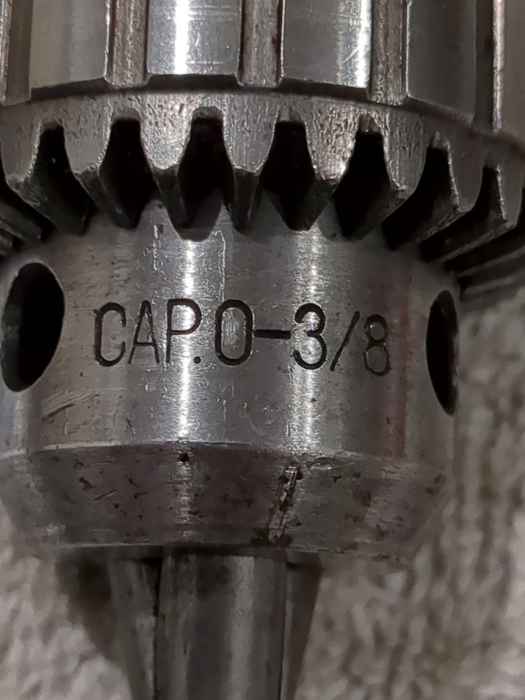 Porter Cable Drill Chuck Capacity 0-3/8" Mount 3/8-24