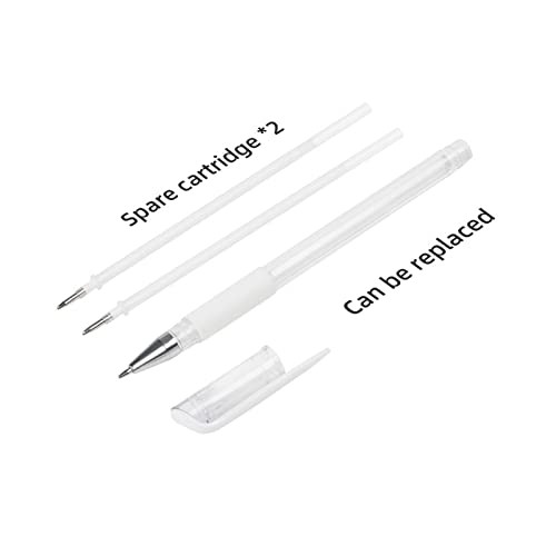 TEONEI Eyebrow microblading Marker Pen,Skin Marker Pen,Eyebrow Permanent White