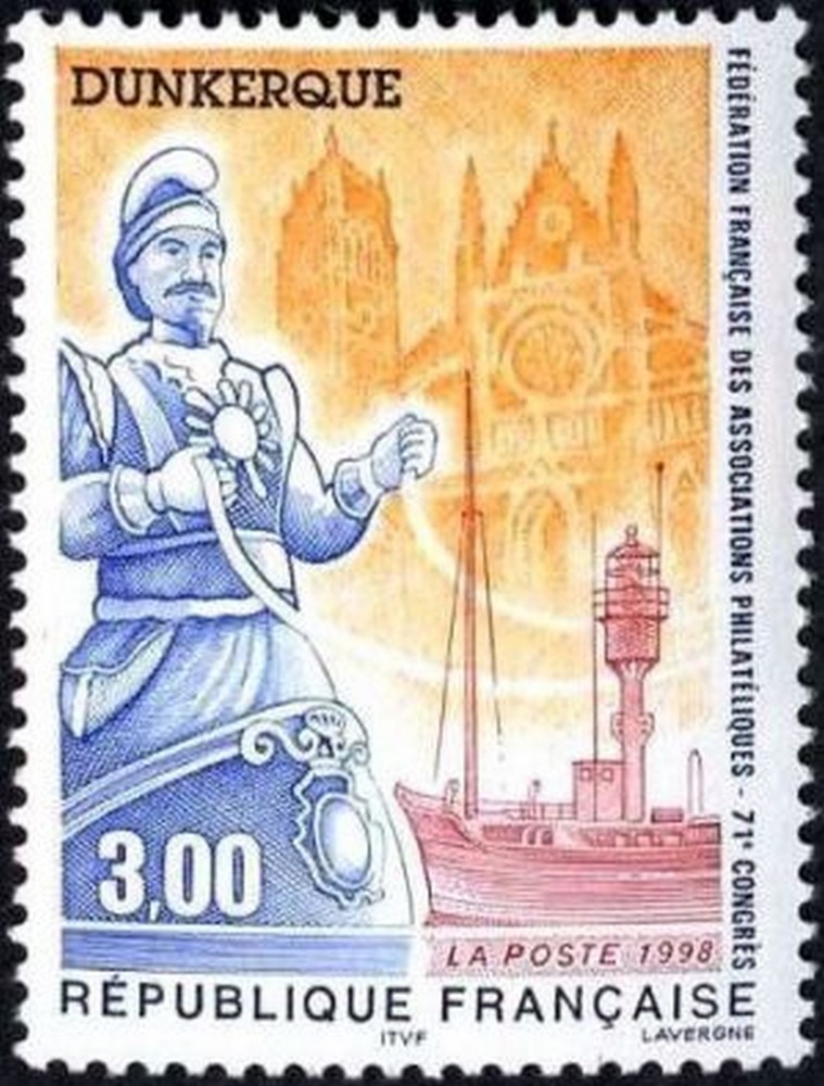 France Yvert Num 3164 Dunkerque 1998