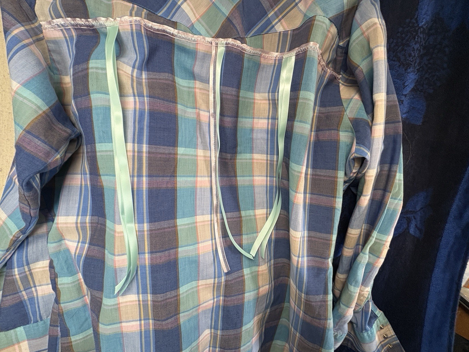 Ribbon Shirt Men’s Large Dance Pow Wow #230