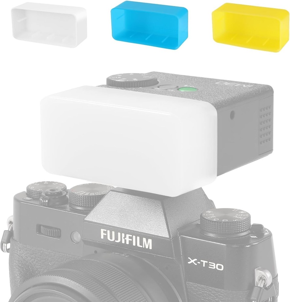 Compact Photography Light Modifiers - Godox im30 Flash Diffuser Set (3 Colors)